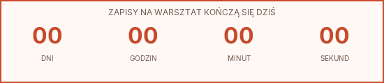 Zapisy na warsztat kończą się dziś