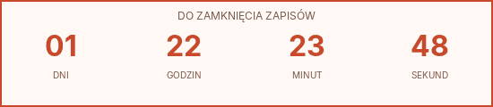 Do zamknięcia zapisów