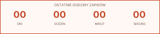 Ostatnie godziny zapisów