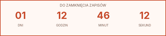 Do zamknięcia zapisów