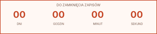 Do zamknięcia zapisów